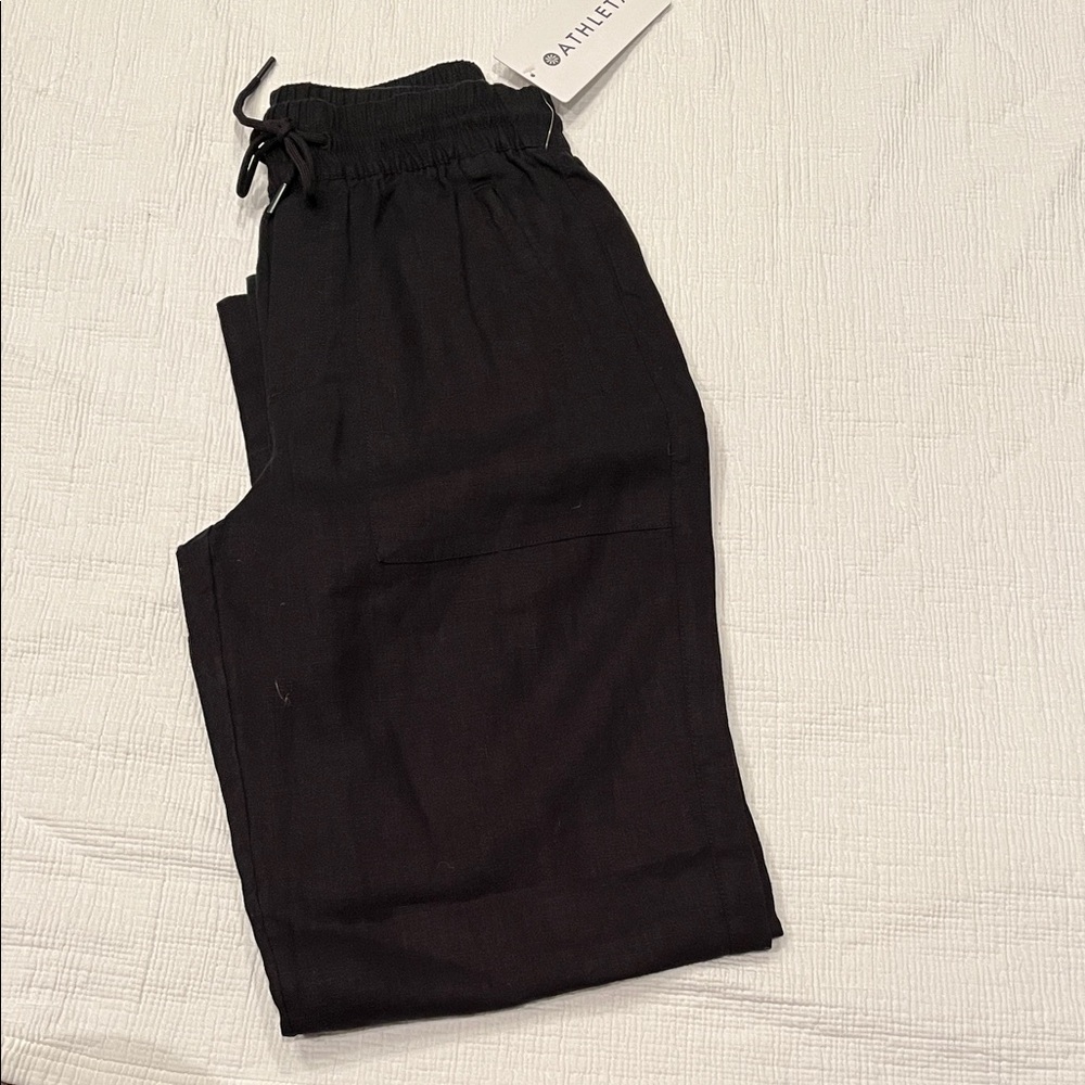Athleta Women's Retreat Black Wide Leg Pants